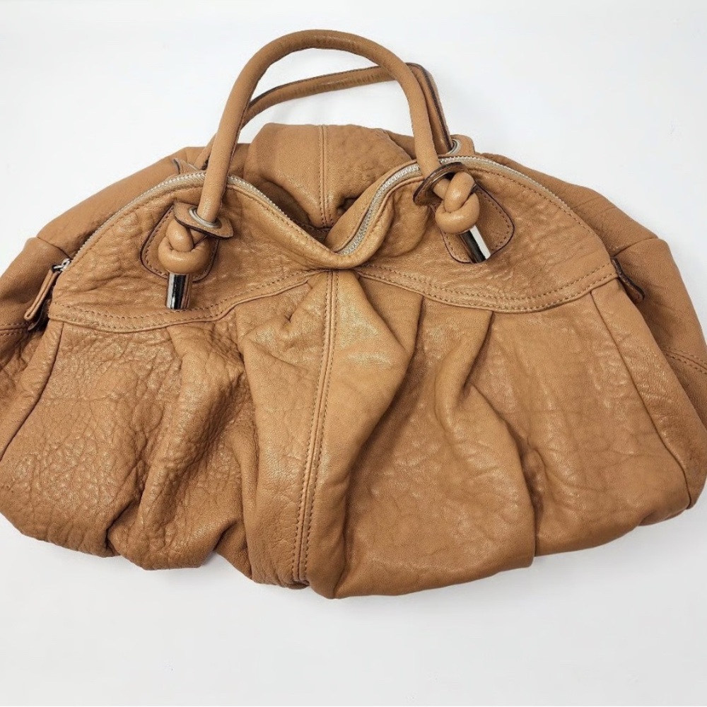 Sundance "Raleigh" Brown Leather Satchel